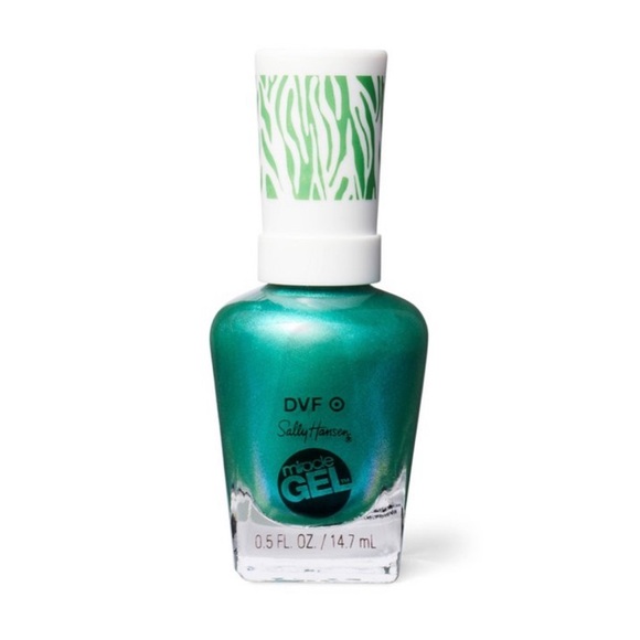 DVF for Target x Sally Hansen Miracle Gel 932 Moss Turquoise Nail Polish - Picture 7 of 8